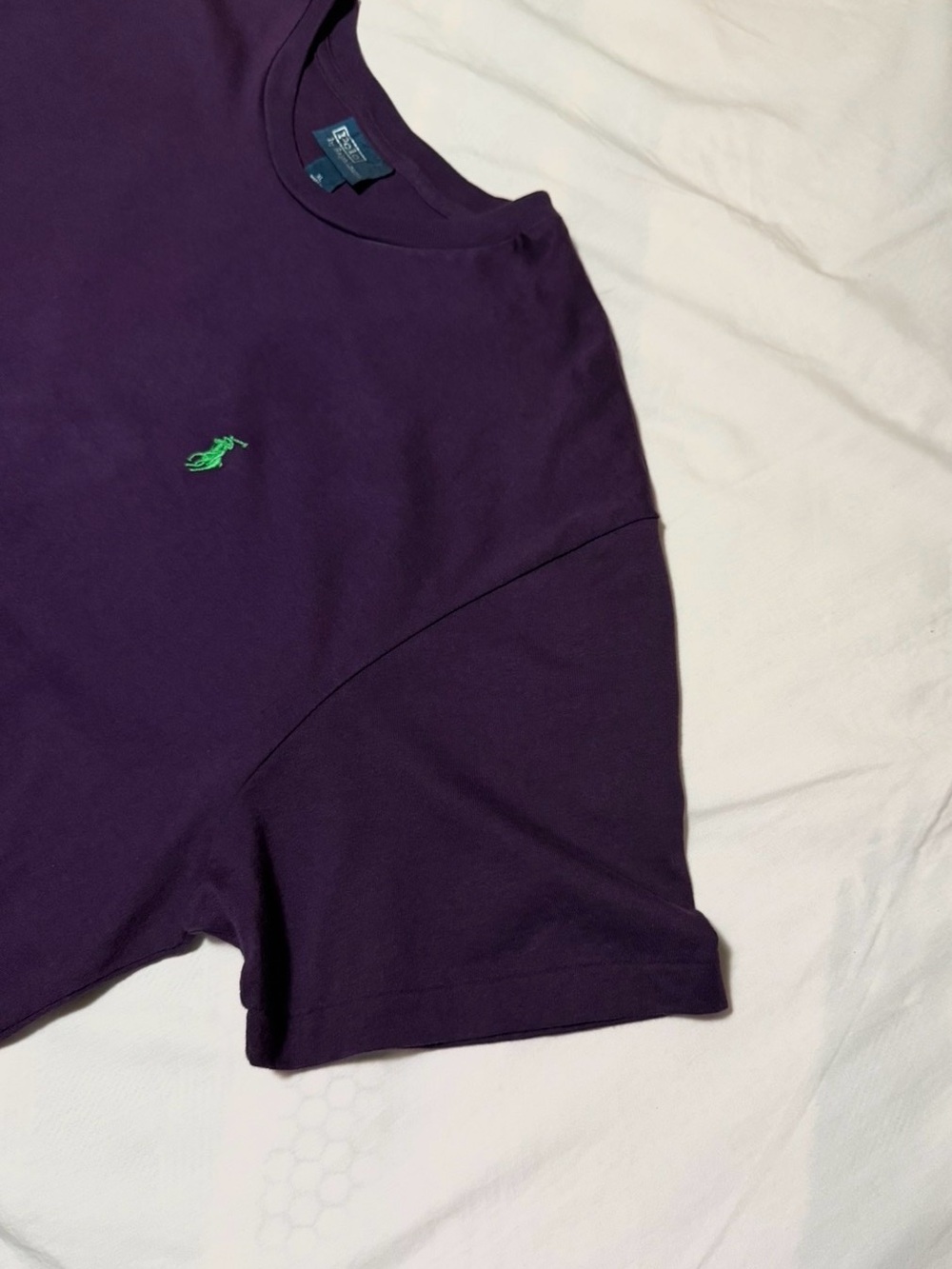 Polo Ralph Lauren Men's T-Shirt with  lime green pony Logo